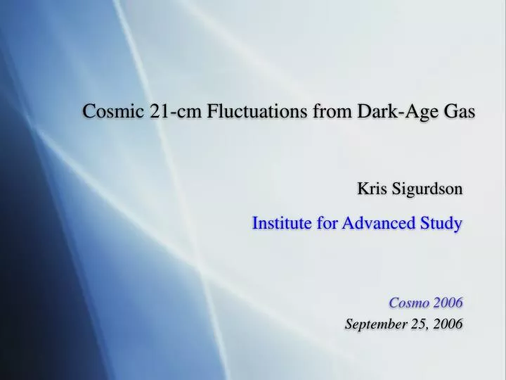 cosmic 21 cm fluctuations from dark age gas