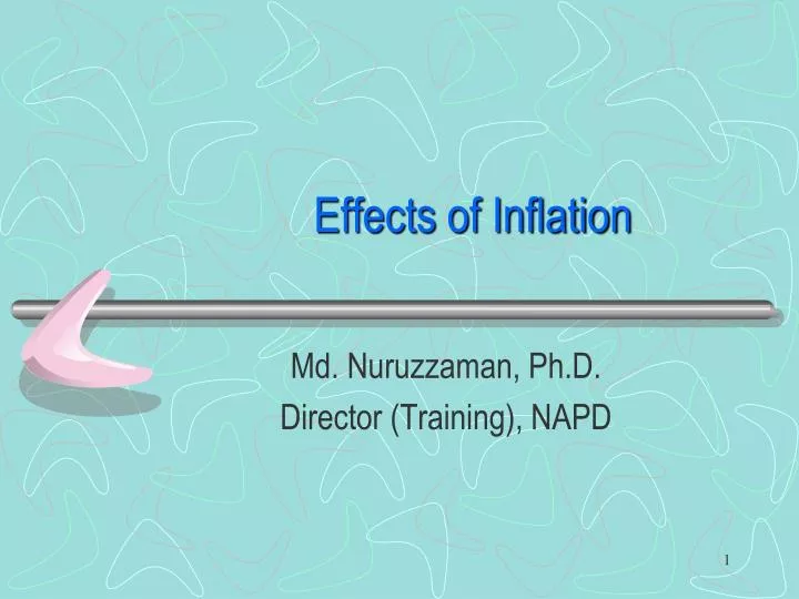 effects of inflation
