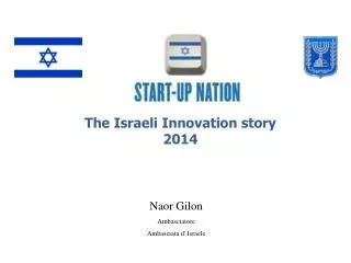 Naor Gilon Ambasciatore Ambasciata d' Israele