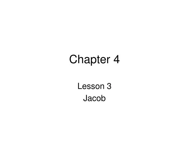 chapter 4