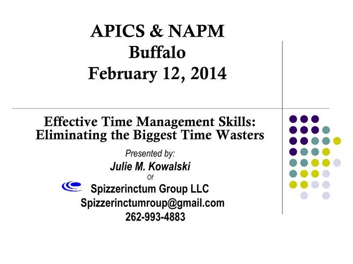 apics napm buffalo february 12 2014