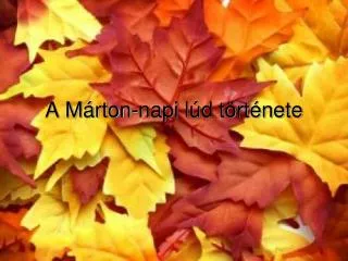 a m rton napi l d t rt nete
