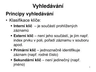 vyhled v n