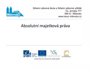 absolutn majetkov pr va