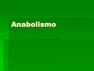 anabolismo