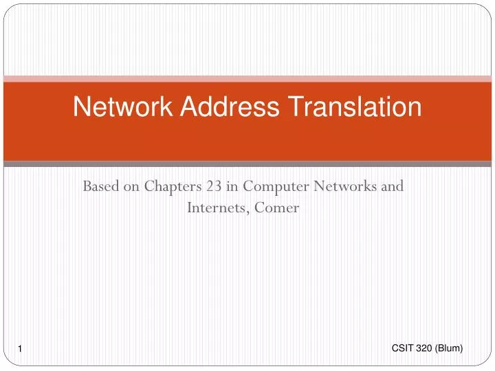 network address translation