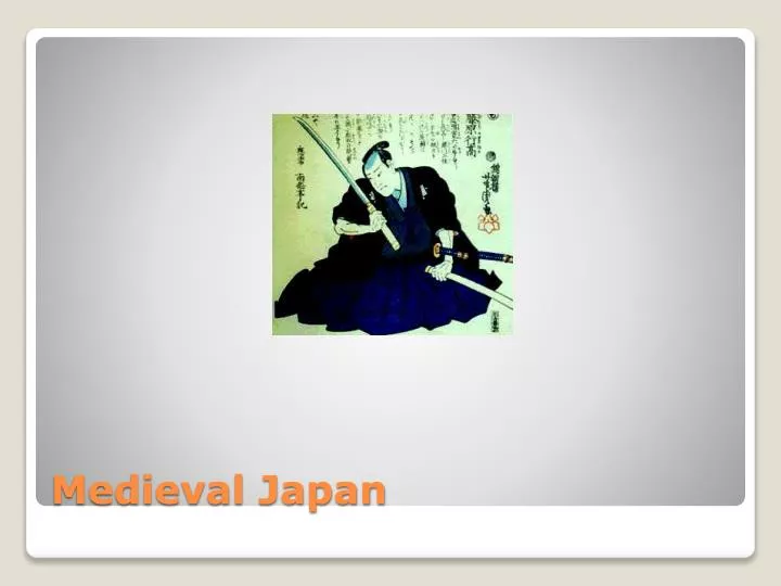 medieval japan