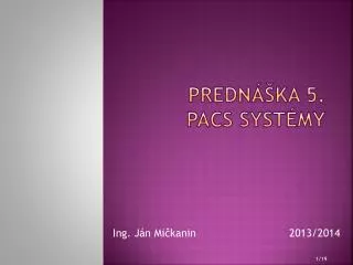 predn ka 5 pacs syst my