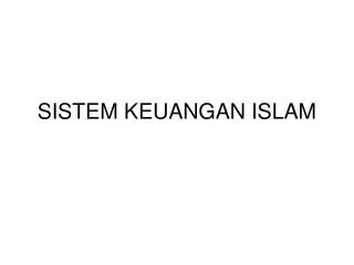 sistem keuangan islam