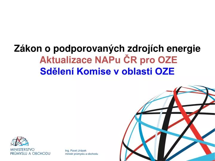 z kon o podporovan ch zdroj ch energie aktualizace napu r pro oze sd len komise v oblasti oze