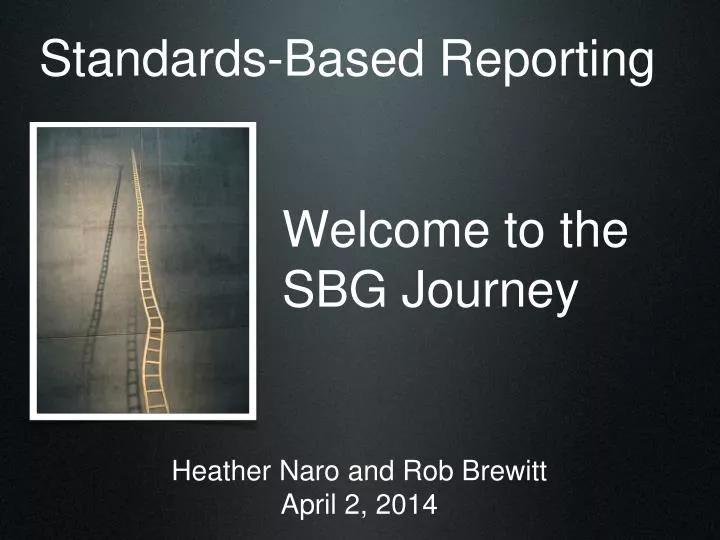 welcome to the sbg journey