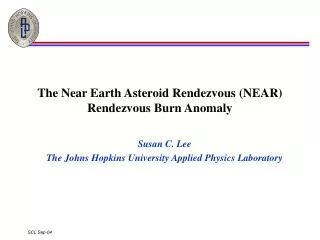 The Near Earth Asteroid Rendezvous (NEAR) Rendezvous Burn Anomaly