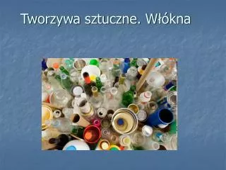 tworzywa sztuczne w kna