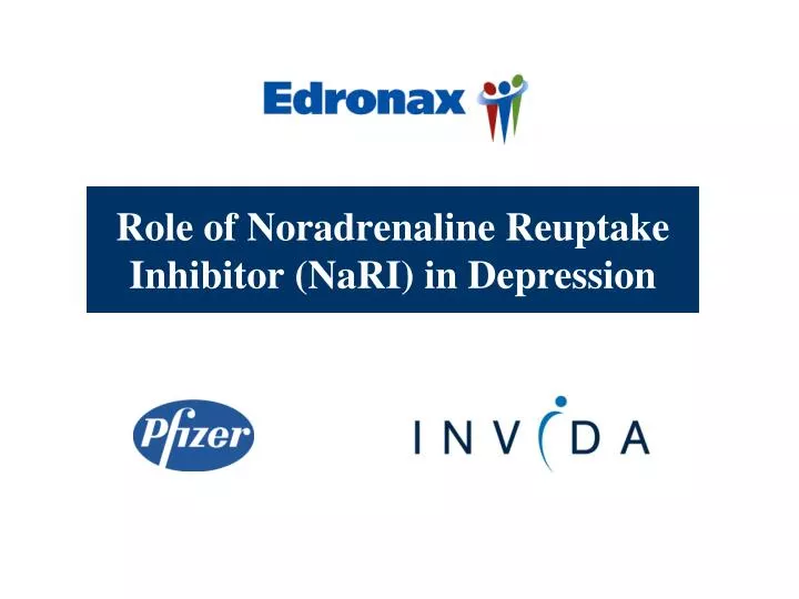 role of noradrenaline reuptake inhibitor nari in depression