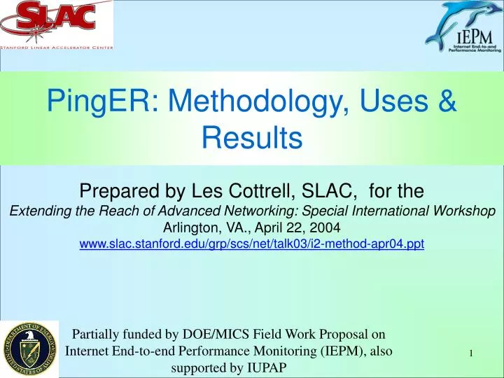 pinger methodology uses results