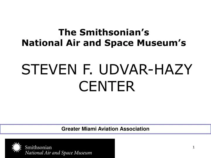 the smithsonian s national air and space museum s