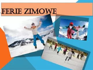 ferie zimowe