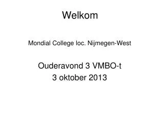 welkom
