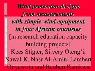 4(1)Windproblems
