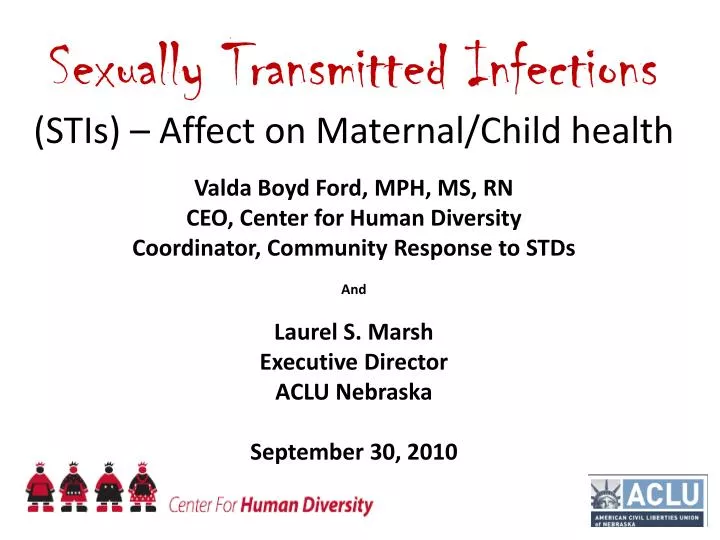 sexually transmitted infections stis affect on maternal child health