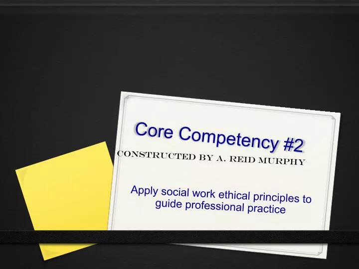 core competency 2