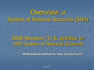 UN Statistical Institute for Asia and the Pacific