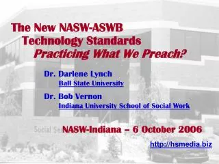 The New NASW-ASWB Technology Standards Practicing What We Preach?