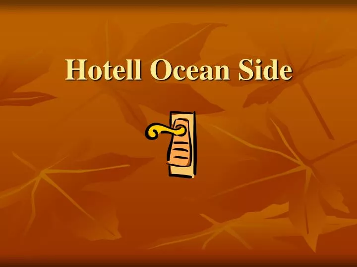 hotell ocean side