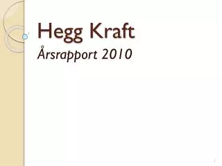 hegg kraft