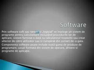 software