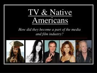 TV &amp; Native Americans