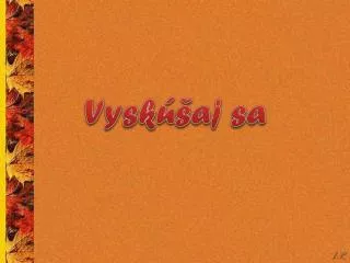 vysk aj sa