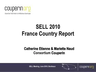 SELL 2010 France Country Report