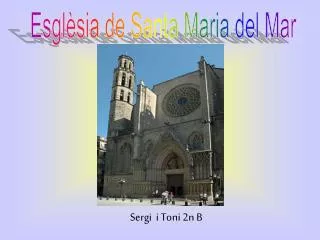 sergi i toni 2n b