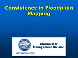 Consistency in Floodplain Mapping