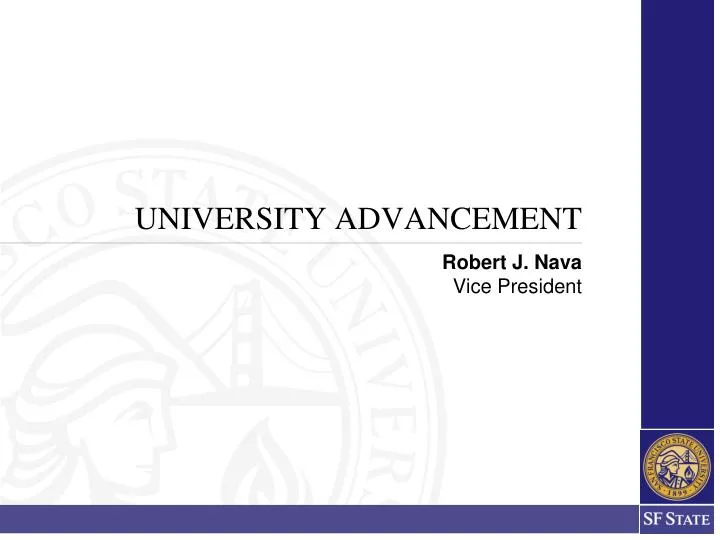 university advancement