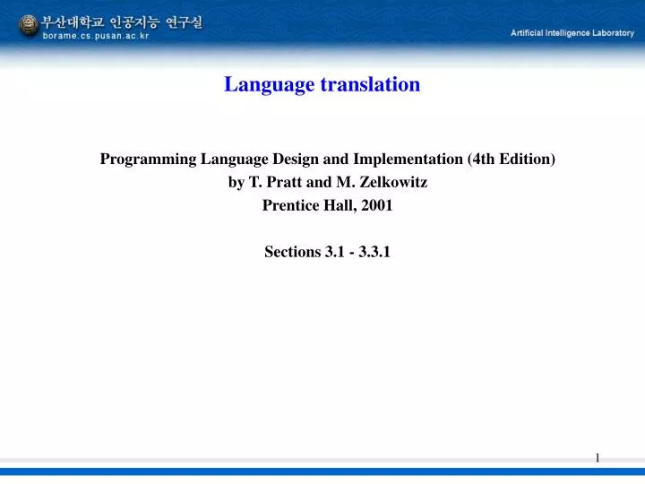 language translation