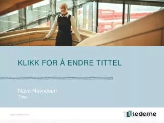 klikk for endre tittel