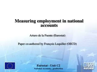 measuring employment in national accounts