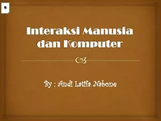 interaksi manusia dan komputer