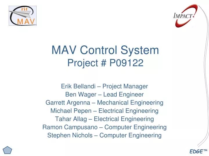 mav control system project p09122