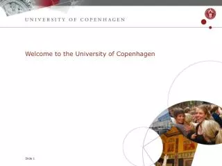 Welcome to the University of Copenhagen