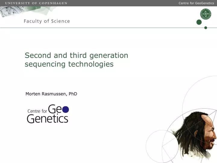 second and third generation sequencing technologies