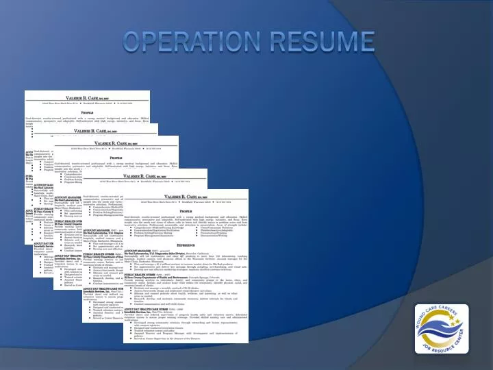 operation resume