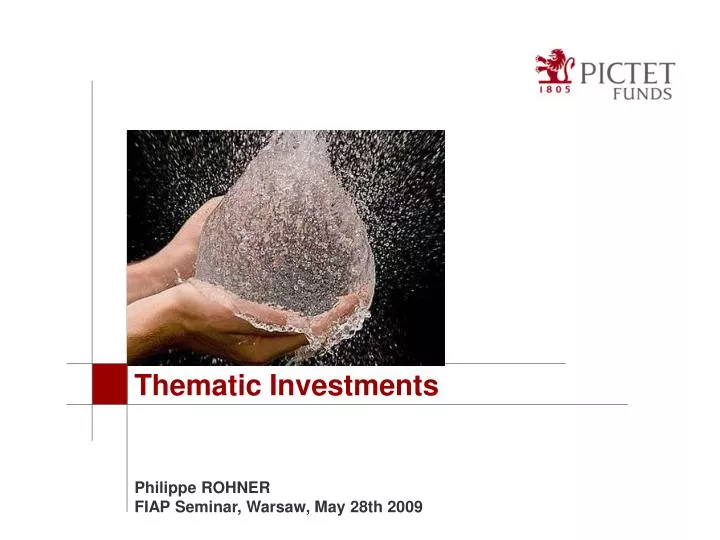 thematic investments