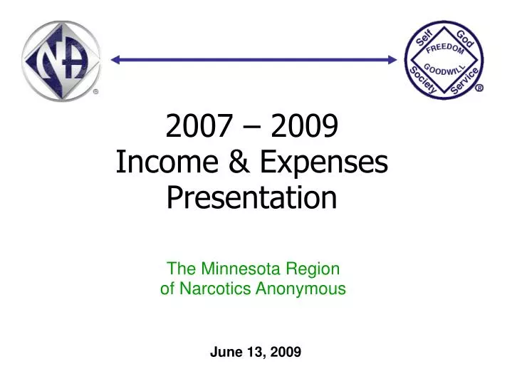 2007 2009 income expenses presentation