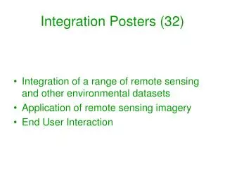 Integration Posters (32)