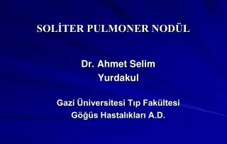sol ter pulmoner nod l