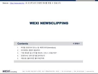 wexi newsclipping