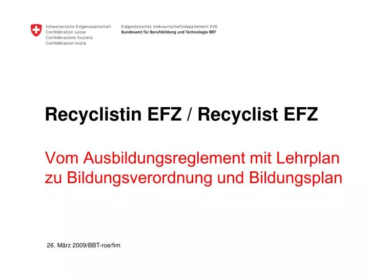 recyclistin efz recyclist efz